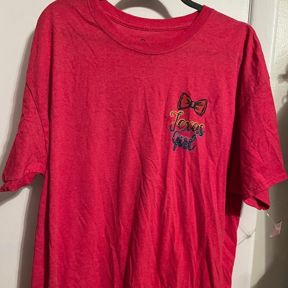 NWT SOUTHERN Y'ALL TEXAS GIRL SHIRT SZ XL - Picture 1 of 4